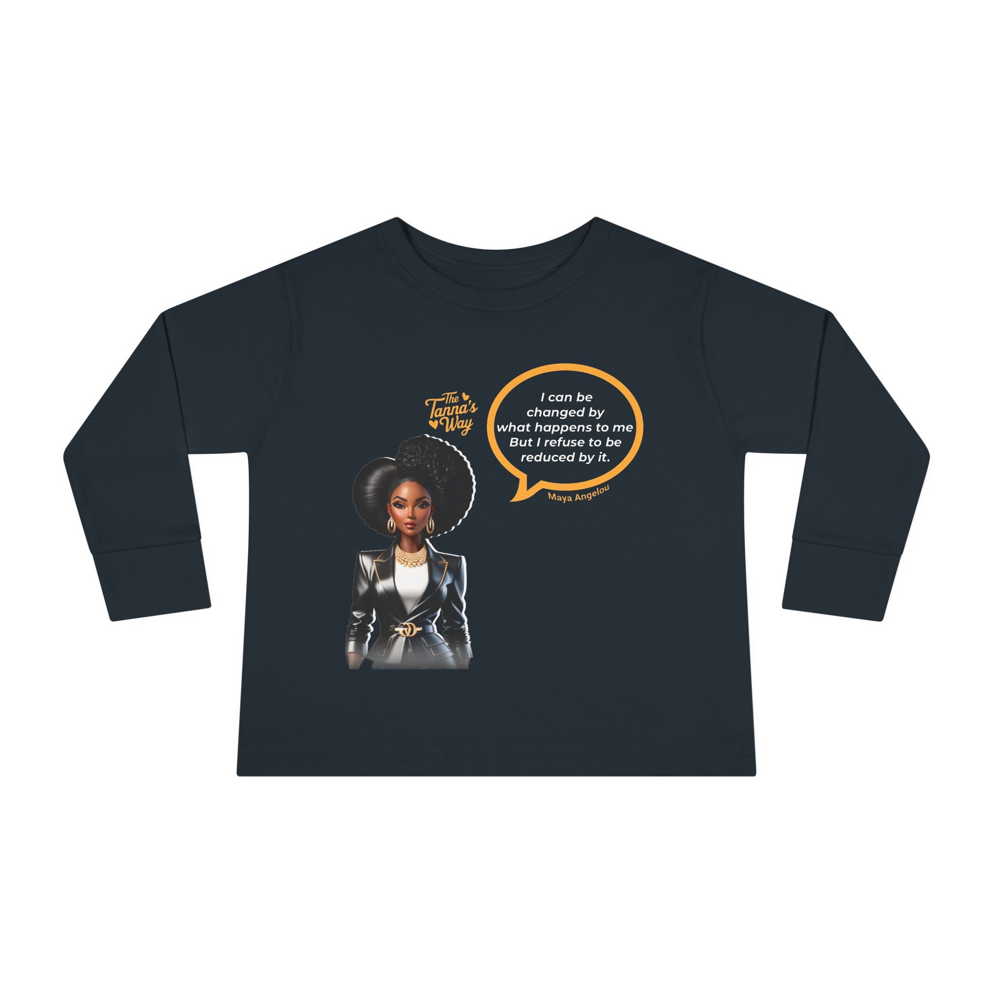 Maya Angelou 2 | Toddler Long Sleeve Tee